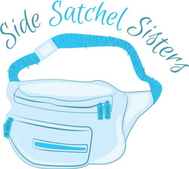 Picture of Side Satchel SVG File