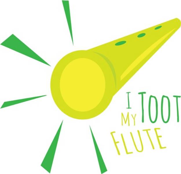 Picture of Toot My Flute SVG File