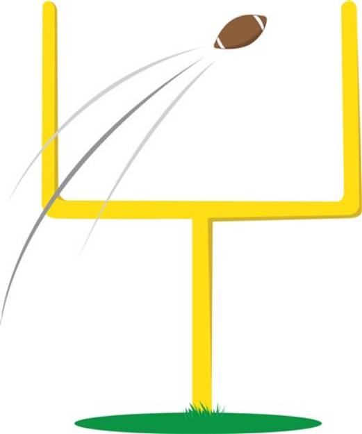 Picture of Goal Posts SVG File