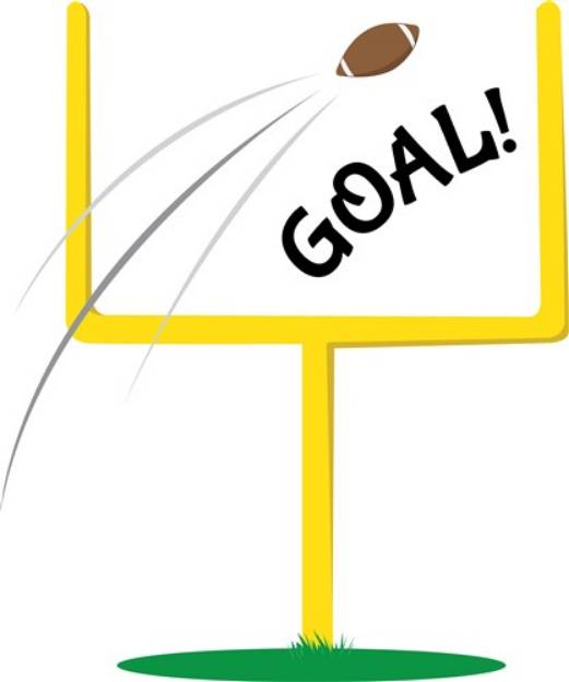 Picture of Football Goal SVG File