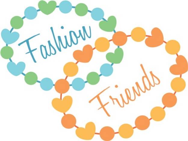 Picture of Fashion Friends SVG File