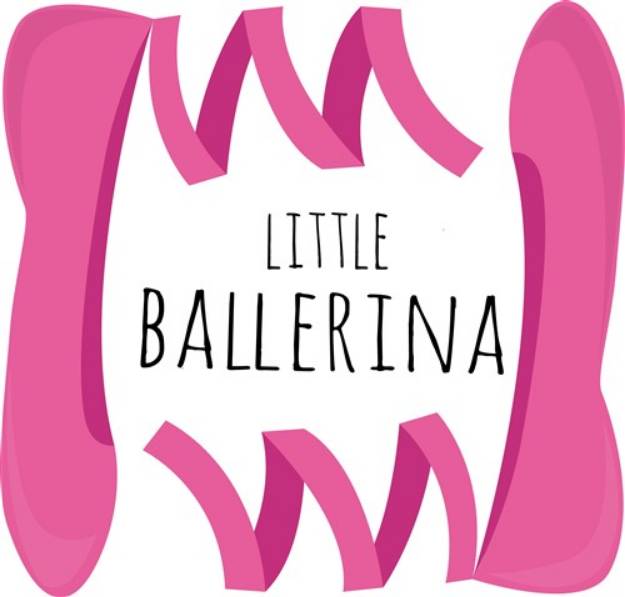 Picture of Little Ballerina SVG File