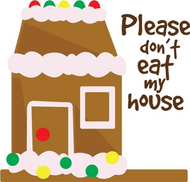 Picture of Dont Eat House SVG File