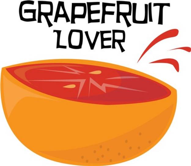 Picture of Grapefruit Lover SVG File