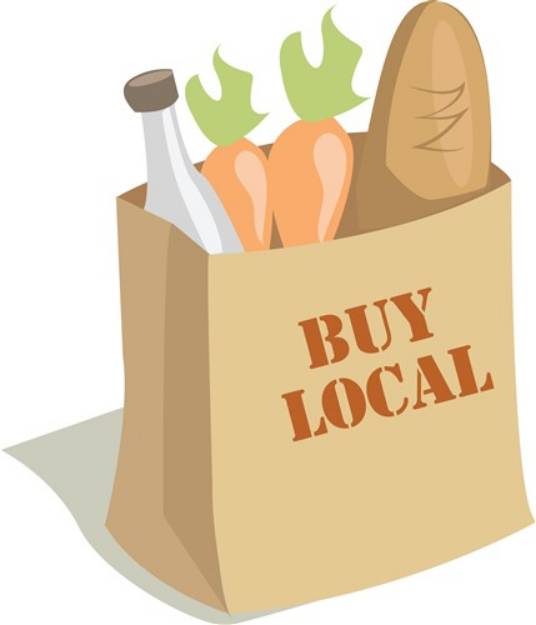 Picture of Buy Local SVG File
