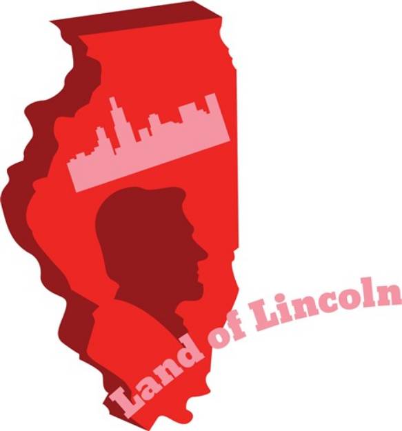 Picture of Land Of Lincoln SVG File