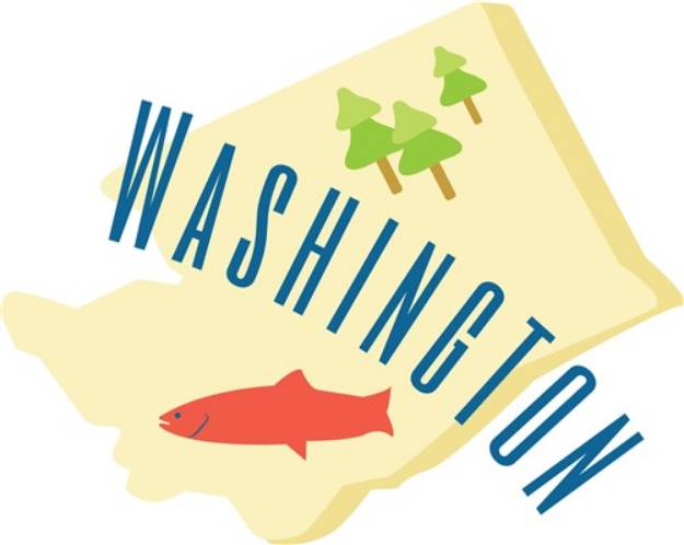 Picture of Washington SVG File