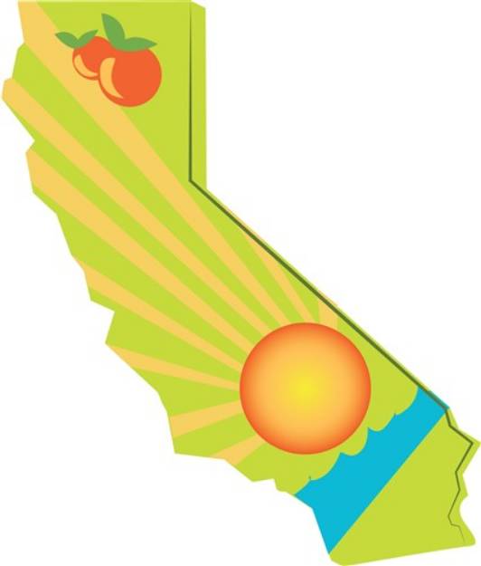 Picture of State Of California SVG File