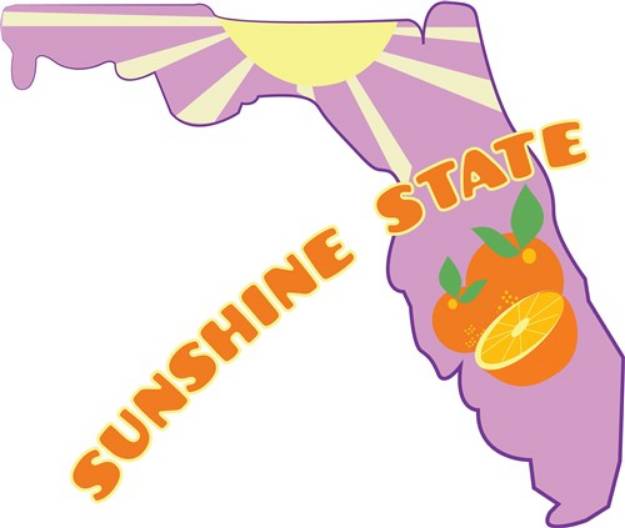 Picture of Sunshine State SVG File