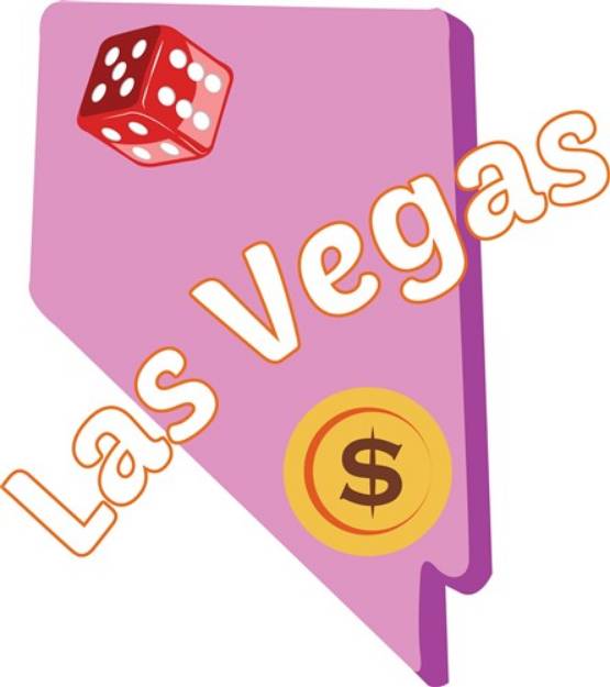 Picture of Las Vegas NV SVG File
