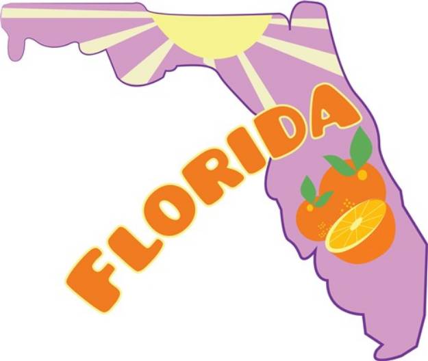 Picture of Florida Citrus SVG File
