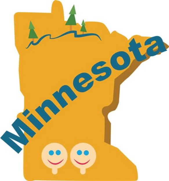 Picture of Minnesota SVG File