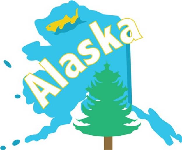 Picture of Alaska SVG File