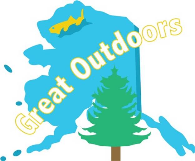 Picture of Great Outdoors SVG File