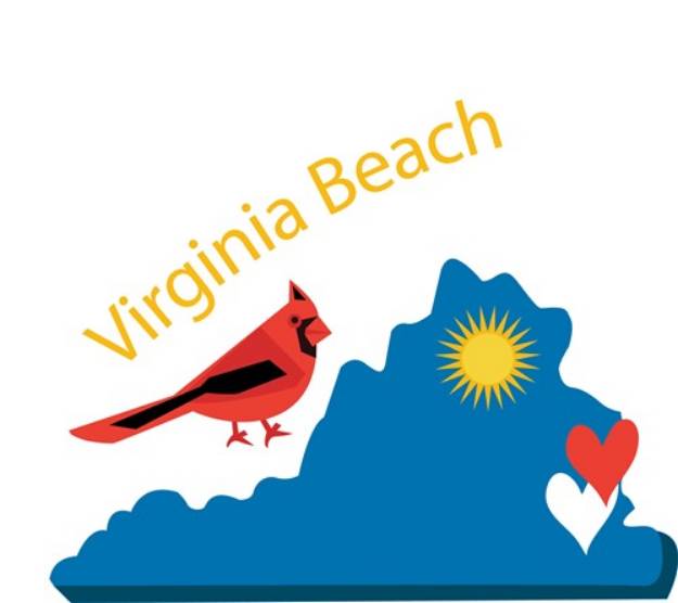 Picture of Virginia Beach SVG File