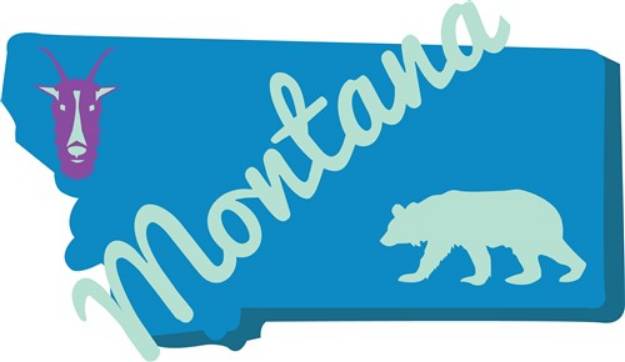 Picture of Montana SVG File