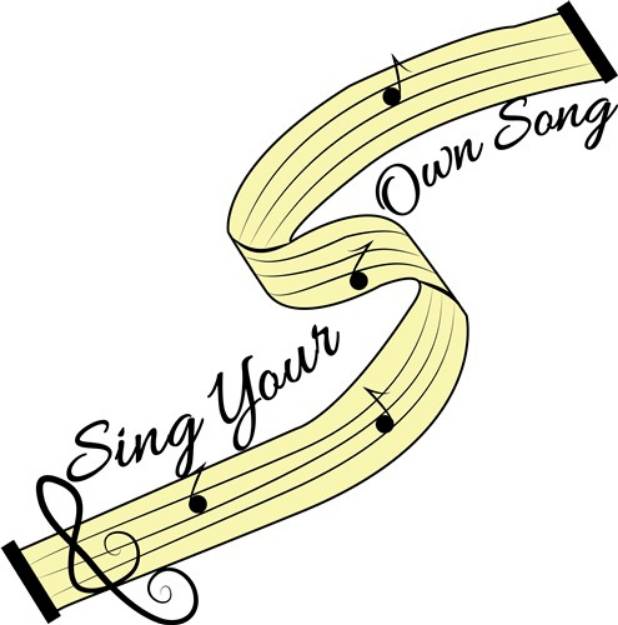 Picture of Sing Your Song SVG File