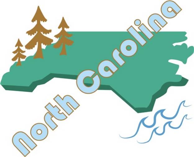 Picture of North Carolina SVG File