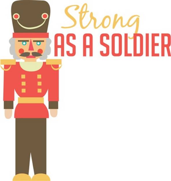 Picture of Strong Soldiler SVG File