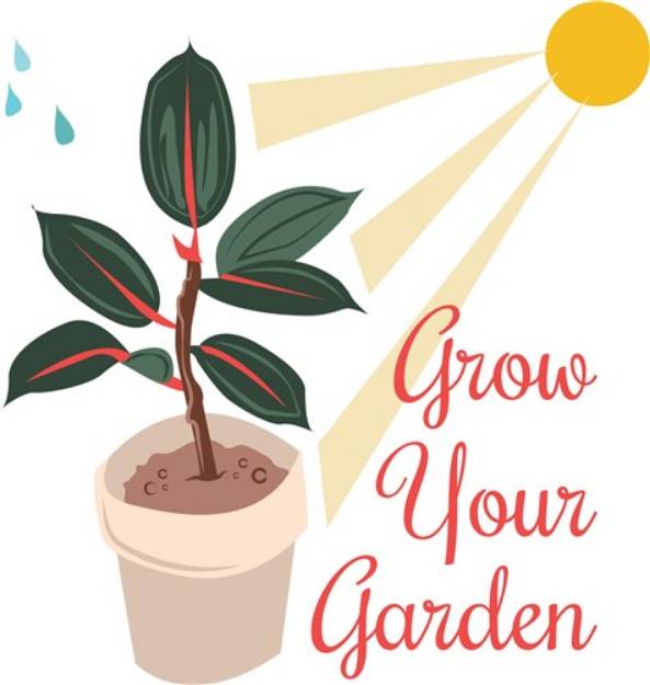 Picture of Grow Your Garden SVG File