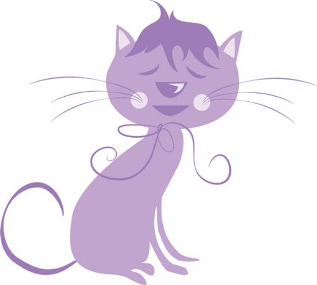 Picture of Cute Kitty SVG File