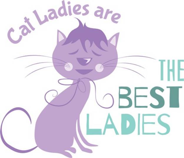 Picture of Cat Ladies SVG File