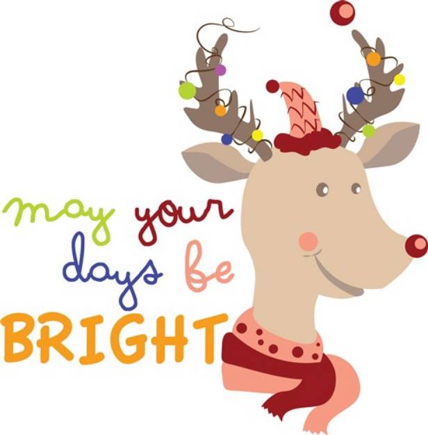 Picture of Days Be Bright SVG File