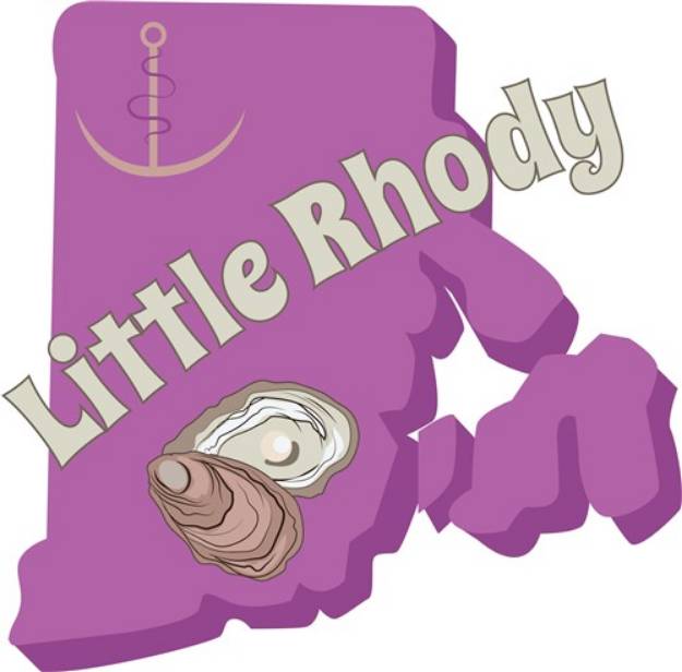 Picture of Little Rhody SVG File