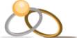 Picture of Wedding Rings SVG File