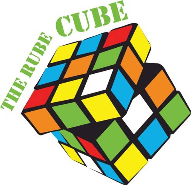 Picture of Rube Cube SVG File