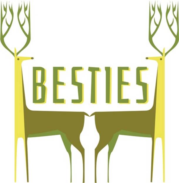 Picture of Besties SVG File