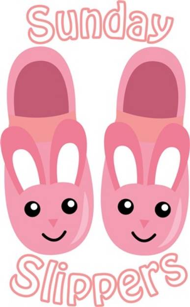 Picture of Sunday Slippers SVG File