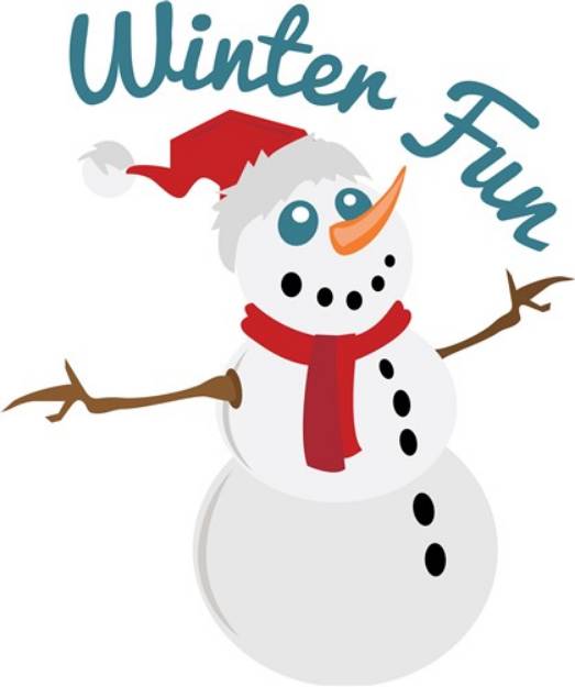 Picture of Winter Fun SVG File