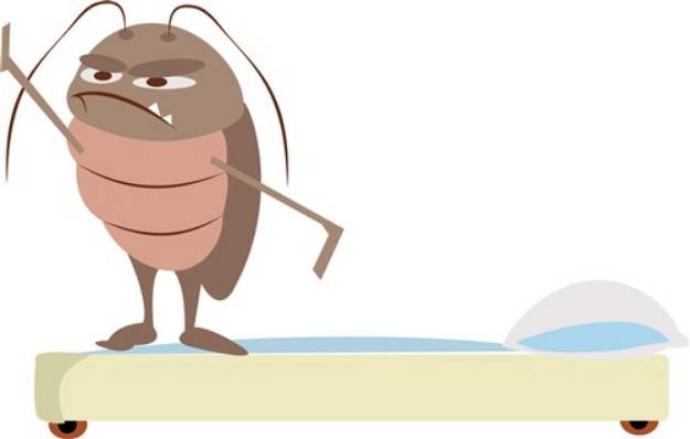 Picture of Bed Bug SVG File