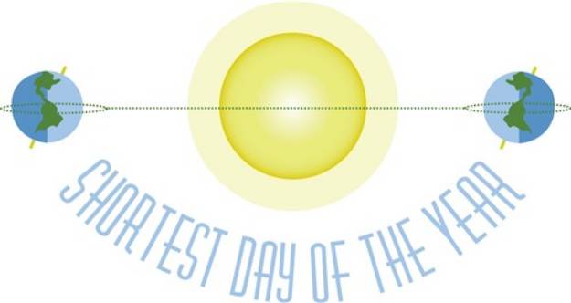 Picture of Shortest Day SVG File