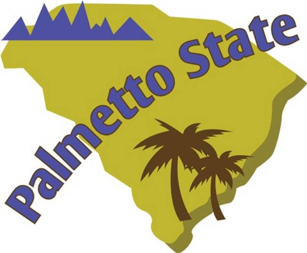 Picture of Palmetto State SVG File