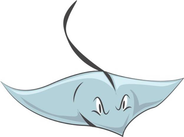 Picture of Sting Ray SVG File