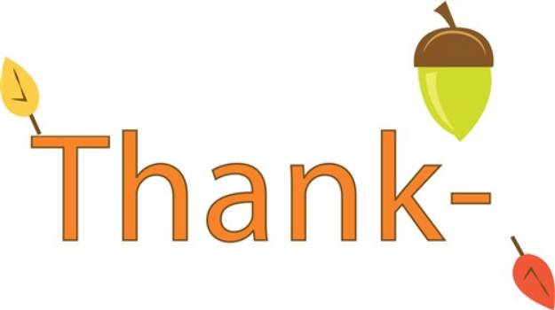 Picture of Thank SVG File