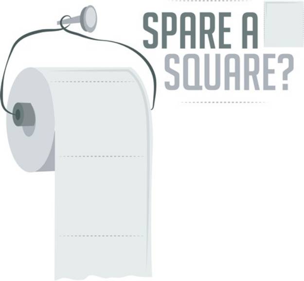 Picture of Spare A Square SVG File