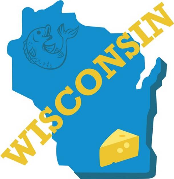 Picture of Wisconsin SVG File