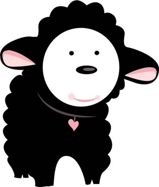 Picture of The Black Sheep SVG File