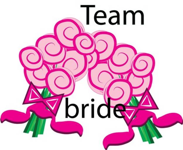 Picture of Team Bride SVG File