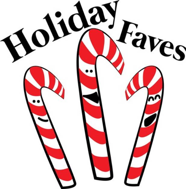 Picture of Holiday Faves SVG File