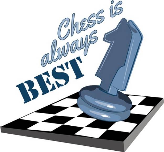 Picture of Chess Is Best SVG File