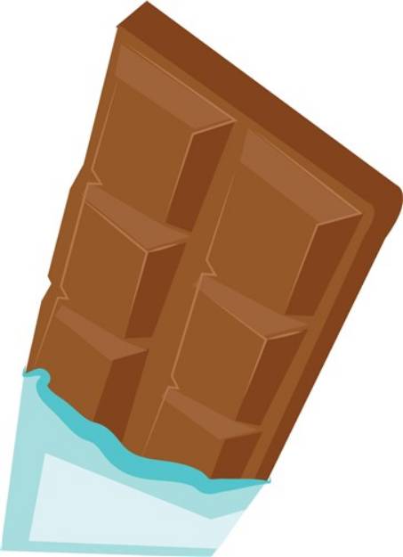 Picture of Chocolate Bar SVG File
