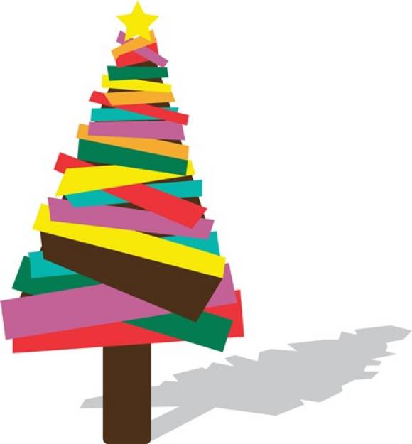 Picture of Xmas Tree SVG File