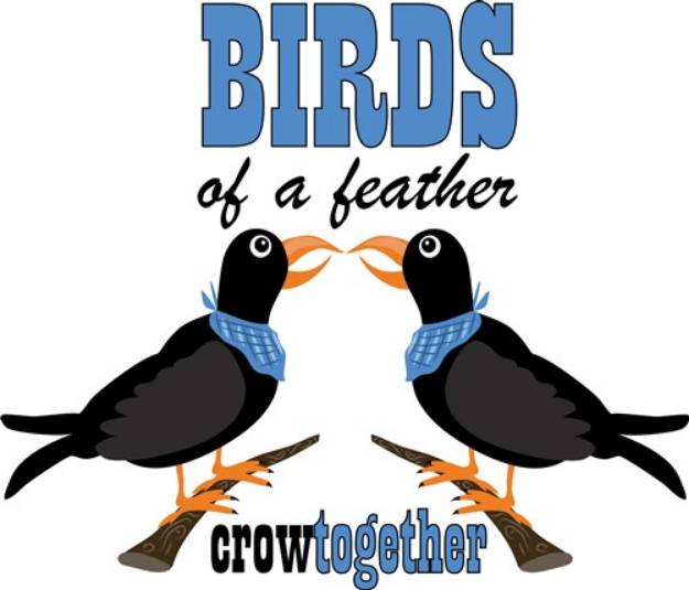 Picture of Birds Of A Feather SVG File