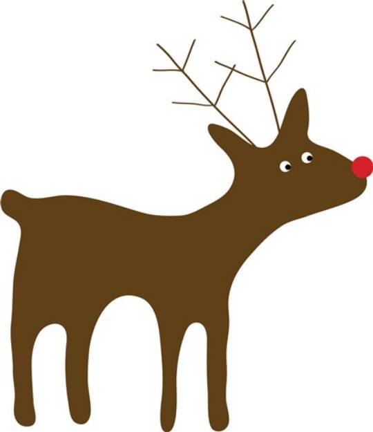 Picture of Reindeer SVG File