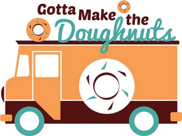 Picture of Make The Doughnuts SVG File