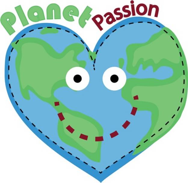 Picture of Planet Passion SVG File